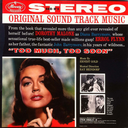 Ernest Gold Too Much, Too Soon - Original Sound Track Music Vinyl LP USED