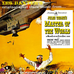 Les Baxter Original Sound Track From... Jules Verne's Master Of The World Vinyl LP USED