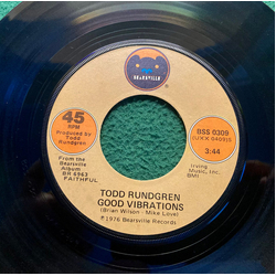 Todd Rundgren Good Vibrations Vinyl 7" USED
