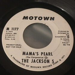 The Jackson 5 Mama's Pearl USED VINYL 7INCH 45 RPM SINGLE PROMO