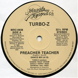 Turbo-Z Preacher Teacher Vinyl 12" USED