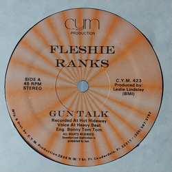 Fleshy Ranks Gun Talk Vinyl 12" USED