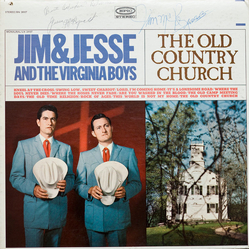 Jim & Jesse And The Virginia Boys The Old Country Church Vinyl LP USED