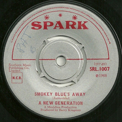 A New Generation Smokey Blue's Away Vinyl 7" USED