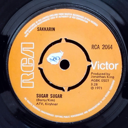 Sakkarin Sugar Sugar Vinyl 7" USED