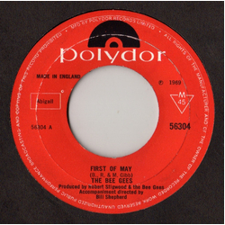 Bee Gees First Of May Vinyl 7" USED