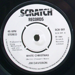 Jim Davidson White Christmas Vinyl 7" USED
