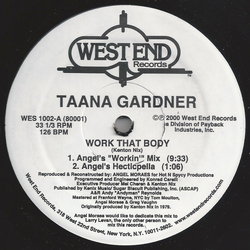 Taana Gardner Work That Body Vinyl 12" USED