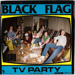 Black Flag TV Party Vinyl 7" USED