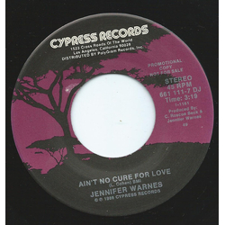 Jennifer Warnes Ain't No Cure For Love / Famous Blue Raincoat Vinyl 7" USED
