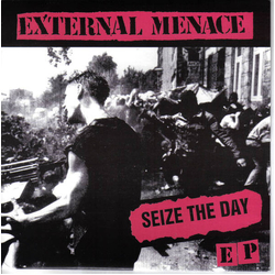 External Menace Seize The Day EP Vinyl 7" USED
