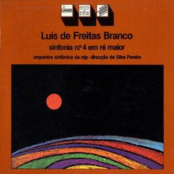 Luís de Freitas Branco / Orquestra Sinfónica da RDP / Silva Pereira Sinfonia N.º 4 Em Ré Maior Vinyl LP USED