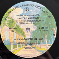 Ashford & Simpson It Seems To Hang On Vinyl 12" USED