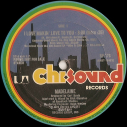 Madelaine (2) I Love Makin' Love To You / Who, What, When, Where, Why / Who Is She And What Is She To You Vinyl 12" USED