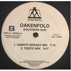 Paul Oakenfold Southern Sun Vinyl 12" USED