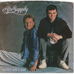 Air Supply Just As I Am Vinyl 7" USED