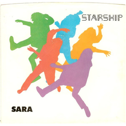 Starship (2) Sara Vinyl 7" USED