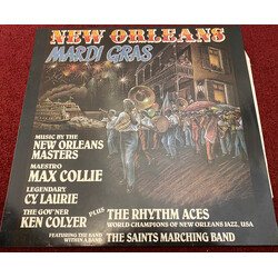 Max Collie Rhythm Aces / Cy Laurie / Ken Colyer / The Saints Marching Band New Orleans Mardi Gras Vinyl LP USED