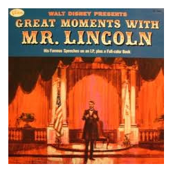 Royal Dano Great Moments With Mr. Lincoln Vinyl LP USED