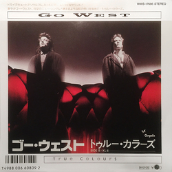 Go West True Colours Vinyl 7" USED