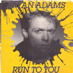 Bryan Adams Run To You Vinyl 7" USED
