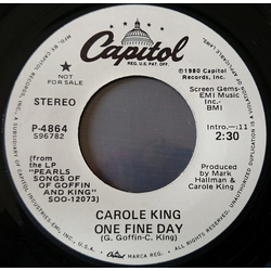 Carole King One Fine Day Vinyl 7" USED