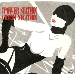 The Power Station Communication Vinyl 7" USED