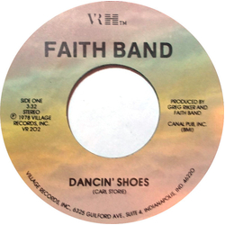 Faith Band Dancin' Shoes / Desire Vinyl 7" USED