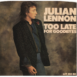 Julian Lennon Too Late For Goodbyes Vinyl 7" USED