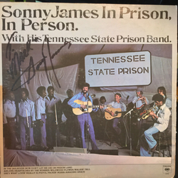 Sonny James / Tennessee State Prison Band Sonny James In Prison, In Person Vinyl LP USED