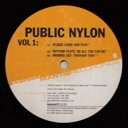 Various Public Nylon Vol. 1 Vinyl 12" USED