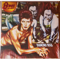 David Bowie Diamond Dogs Vinyl LP USED