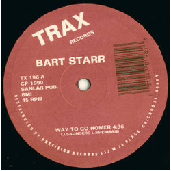 Bart Starr Way To Go Homer Vinyl 12" USED