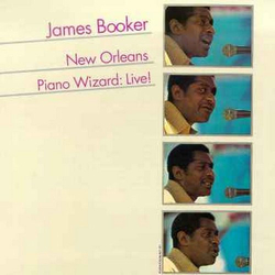James Booker New Orleans Piano Wizard: Live! Vinyl LP USED
