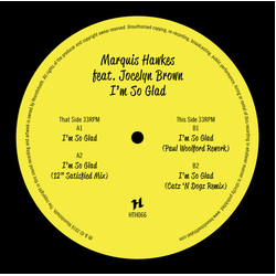 Marquis Hawkes / Jocelyn Brown I’m So Glad Vinyl 12" USED