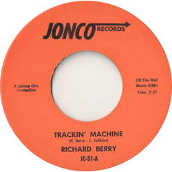 Richard Berry Trackin' Machine Vinyl 7" USED
