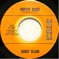 Bobby Bland Driftin' Blues /  If You Could Read My Mind Vinyl 7" USED