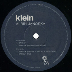 Albin Janoska Baheux USED VINYL 12INCH