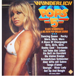 Klaus Wunderlich Wunderlich Pops 5 (Klaus Wunderlich & His New Pop Organ Sound) Vinyl LP USED