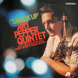 Art Pepper Quintet Smack Up Vinyl LP USED