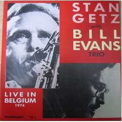 Stan Getz / The Bill Evans Trio Live In Belgium 1974 Vinyl LP USED