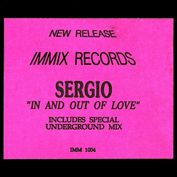 Sergio (3) In And Out Of Love Vinyl 12" USED