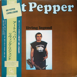 Art Pepper Living Legend Vinyl LP USED