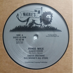 The Chosen Brothers / Bullwackies All Stars / Rhythm & Sound Mango Walk Vinyl 12" USED