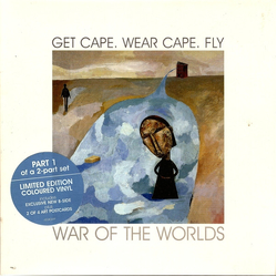 Get Cape. Wear Cape. Fly War Of The Worlds Vinyl 7" USED