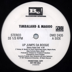 Timbaland & Magoo Up Jumps Da Boogie (Remix) Vinyl 12" USED