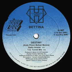 Bettina Destiny Vinyl 12" USED