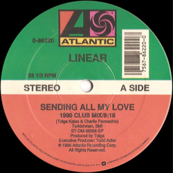 Linear Sending All My Love Vinyl 12" USED