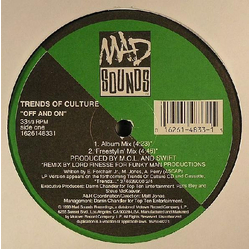 Trends Of Culture Off & On Vinyl 12" USED