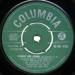 Acker Bilk And His Paramount Jazz Band Frankie And Johnny USED VINYL 7INCH SINGLE 45 RPM